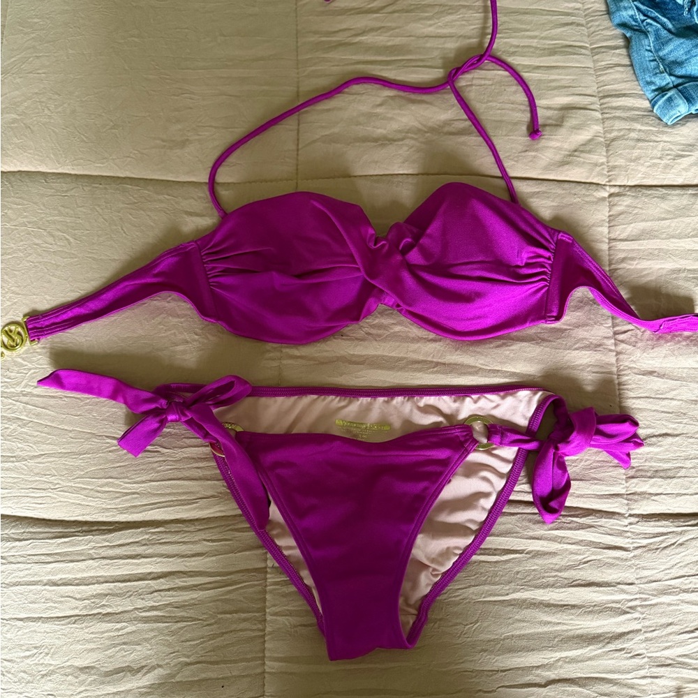 Victoria secret Vibrant Purple Bikini Set